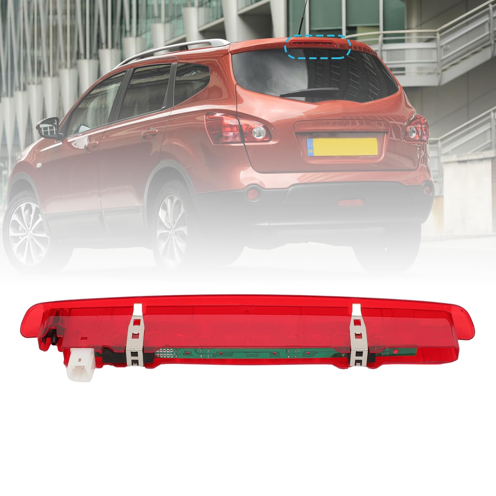 Fanale Terzo Stop Per Nissan Qashqai 2008-2014 Terzo Luce Stop Posteriore 26590BR00A 26590JD000 3° Fuoco Segnale di Segnale Fuoco