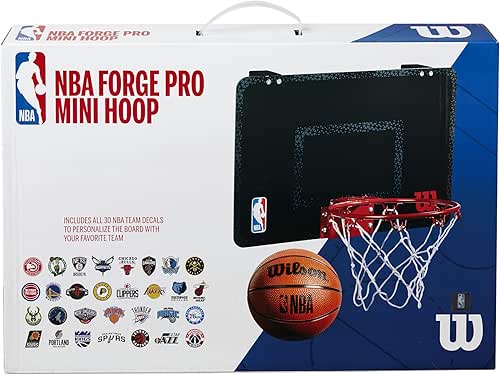 Wilson NBA Team Mini Hoop Basketball Mixte