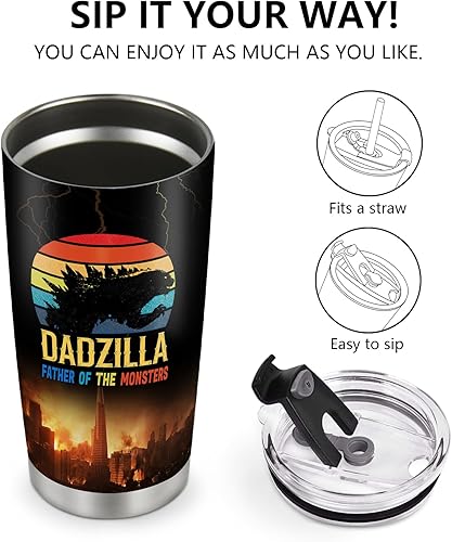 Miniatura 4 de Jekeno Taza de regalo para papá, cumpleaños, Navidad, Día del Padre, regalos para papá, papá, de hija, hijo, esposa, el mejor papá del mundo, taza