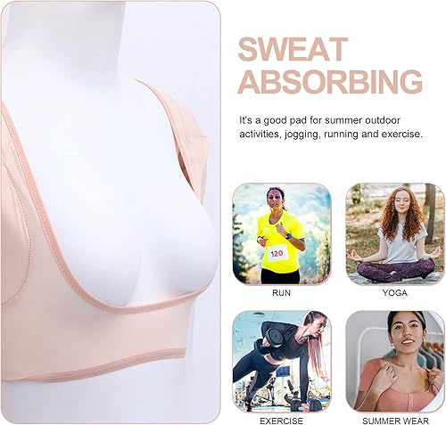 Miniatura 3 de Ropa interior transpirable que absorbe el sudor, chaleco transpirable para el sudor, chaleco de sudor para las axilas, chaleco lavable, ropa