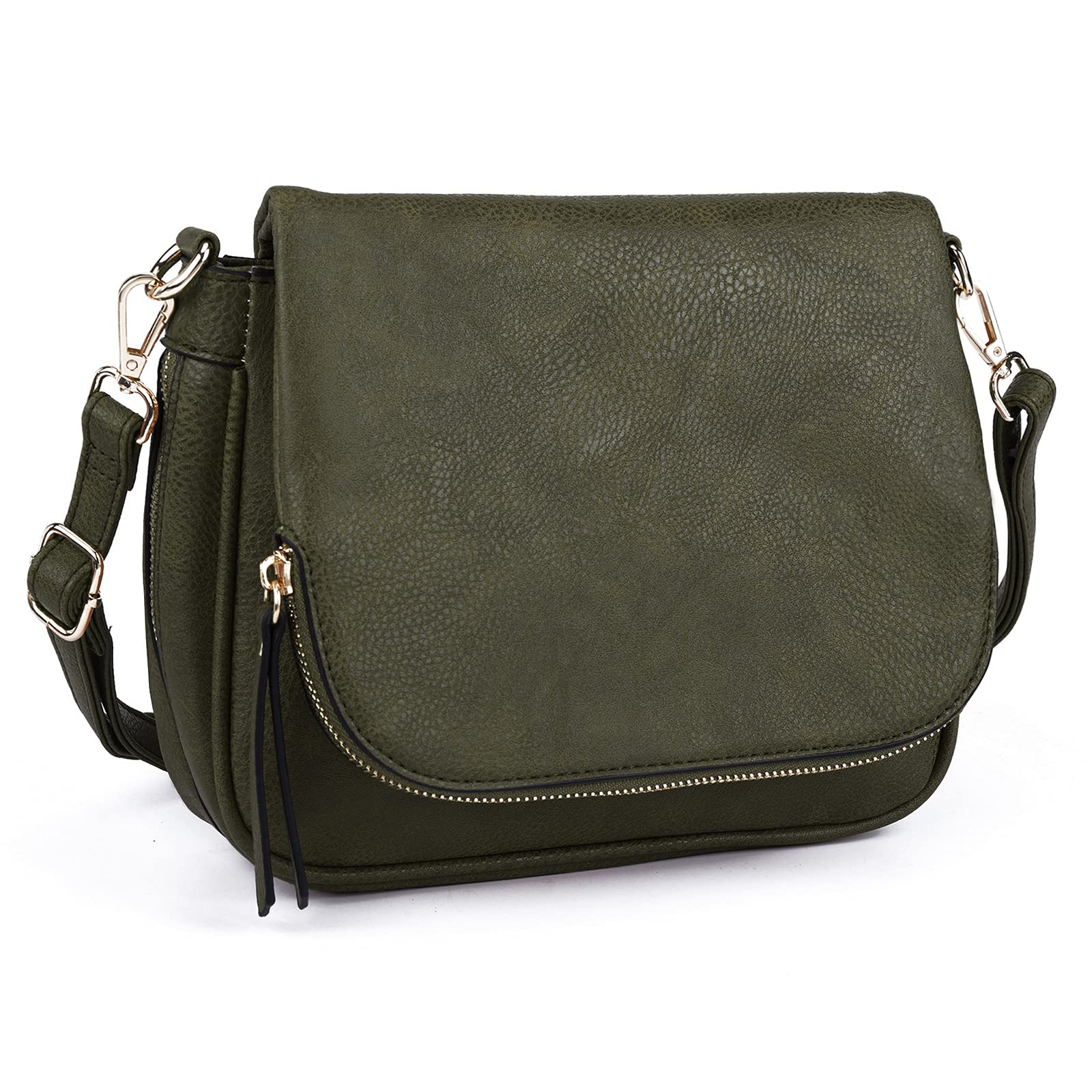 Borse a tracolla per le donne, piccole borse a tracolla con tasche multiple, in pelle PU, piccole...