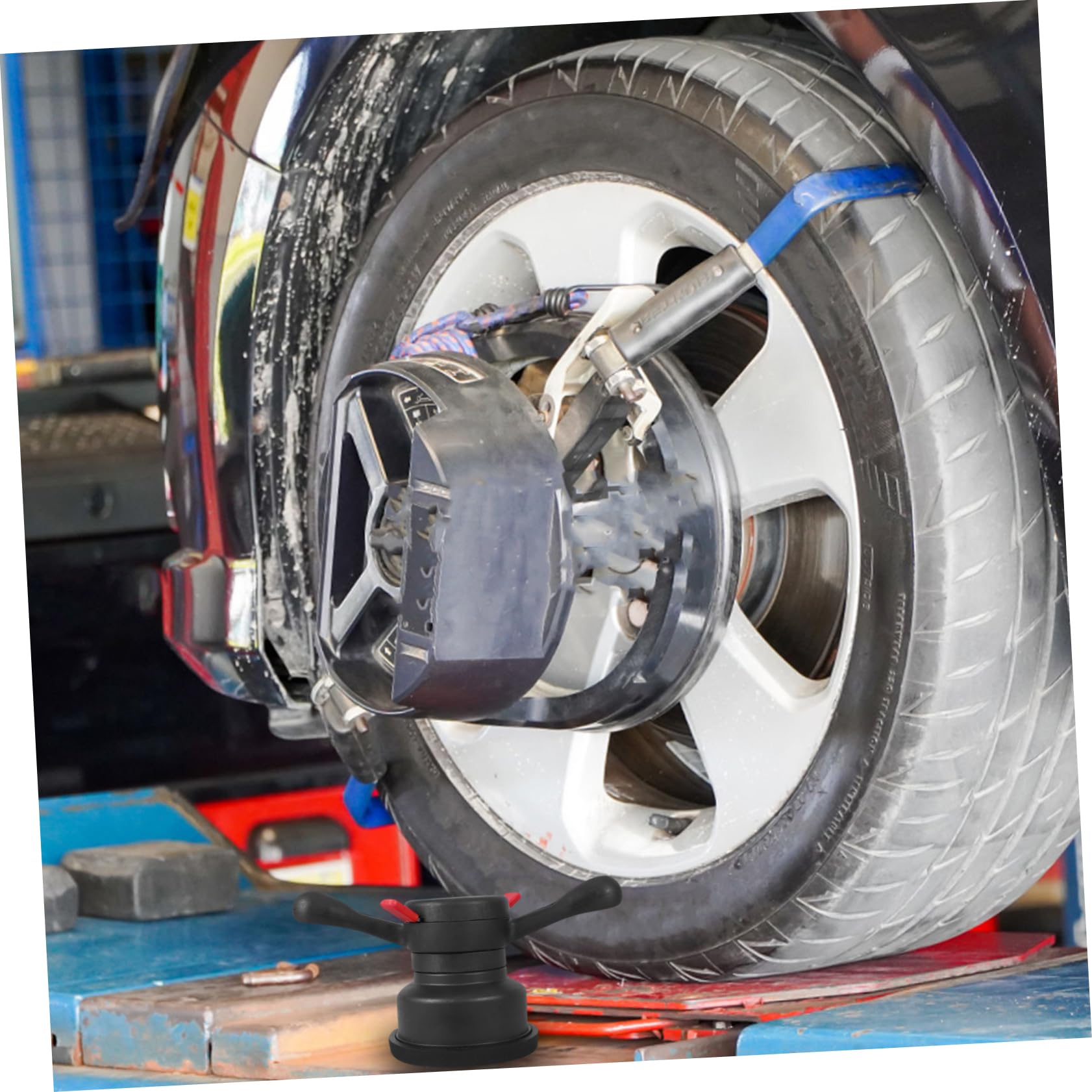Cabilock Equilibratrice Ruote Auto Strumento Cambio Gomme Dado Alette Pneumatici Equilibratrice per Veicoli Attrezzo Equilibratura Ruote