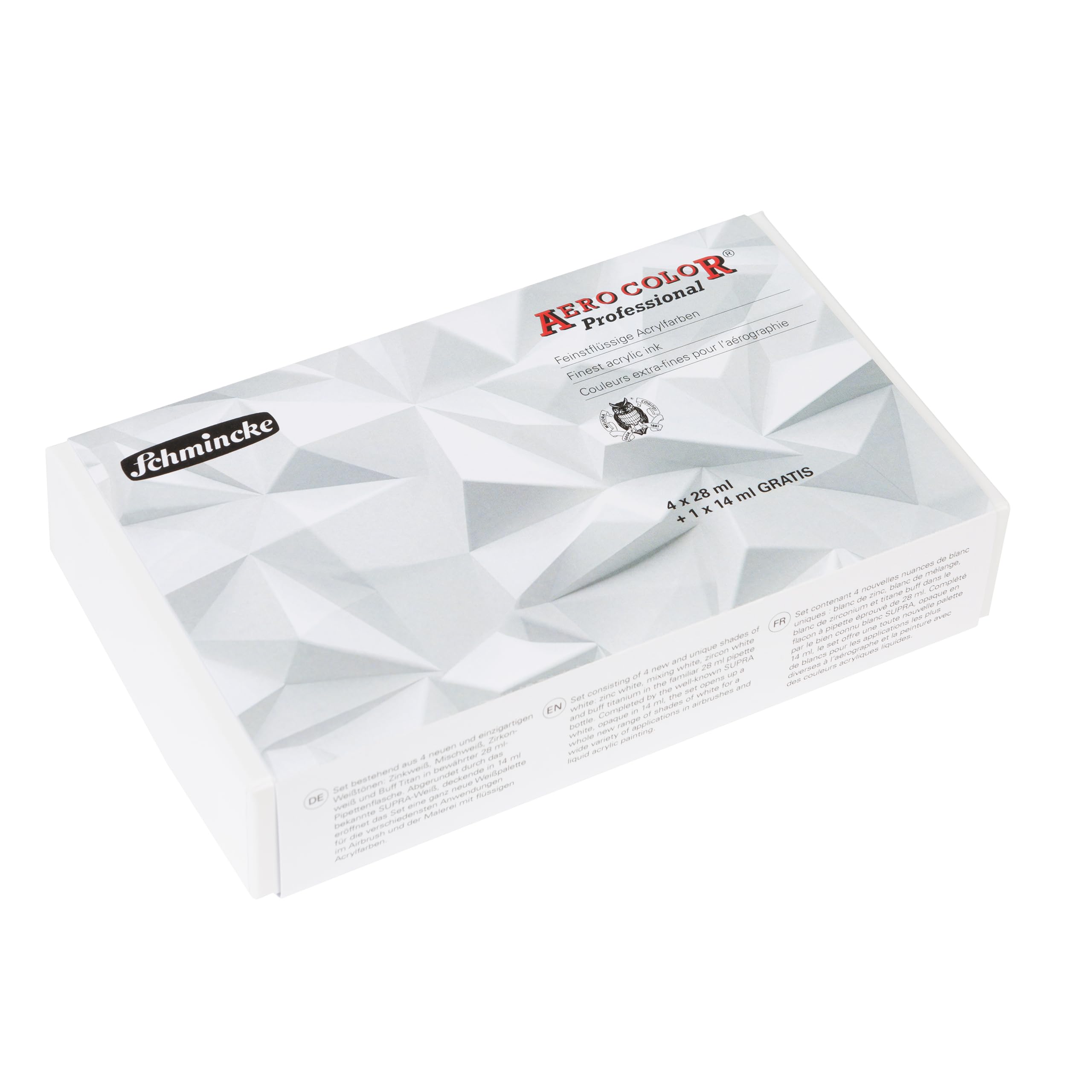 Schmincke AERO COLOR Professional Set 4 x 28 ml + 1 x 14 ml, 81 715 097