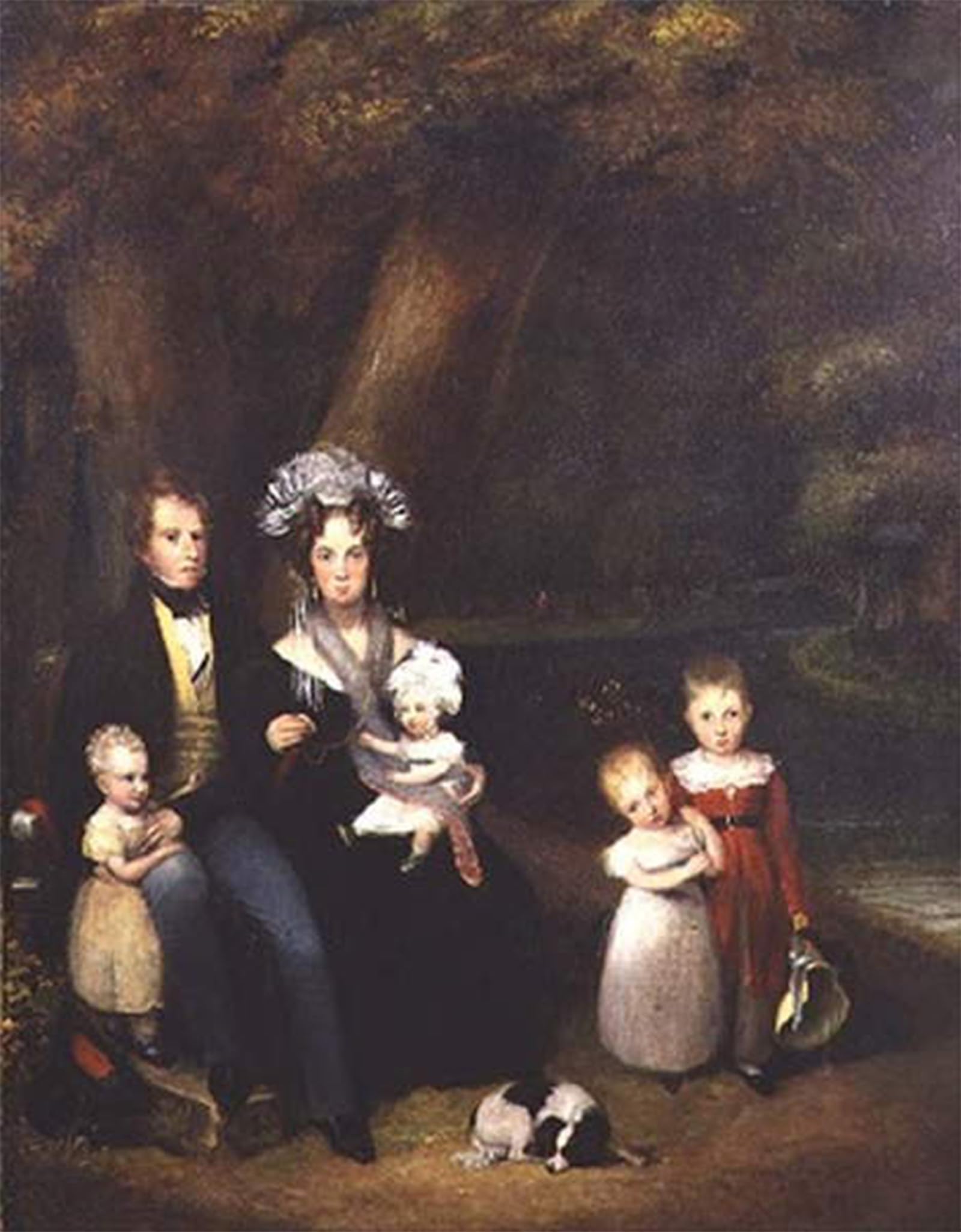 POSTERIIk Famous Print Pop Art Wall Art Graffiti Family Group or Conversation by Alexander Nasmyth Art Prints for Home Decor 60x90cm
