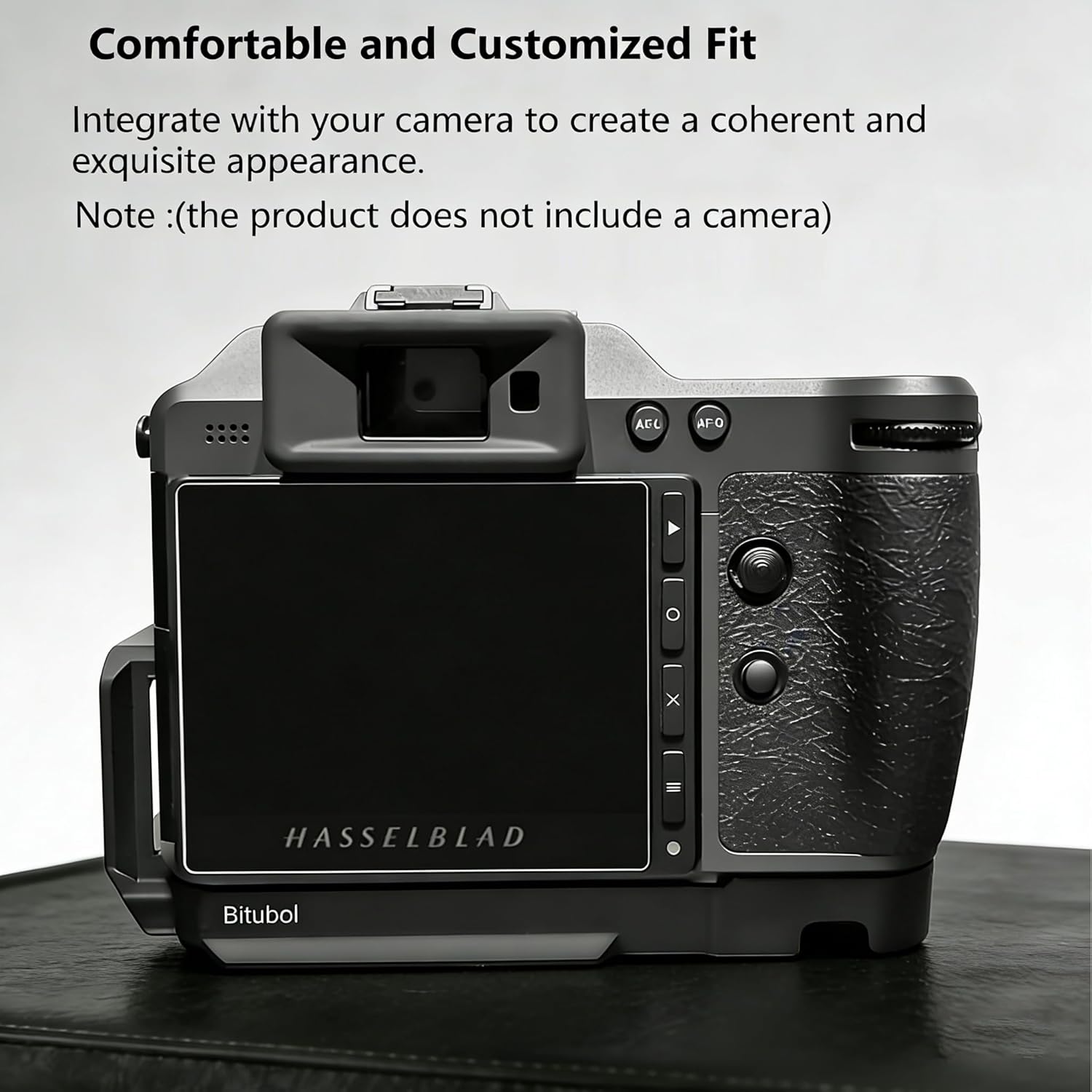 X2DII/X2D L-Bracket Metal Material,Vertical Horizontal Switching Tripod Quick Release Plate Compatible with Hasselblad X2D II 100C/X2D 100C Camera.