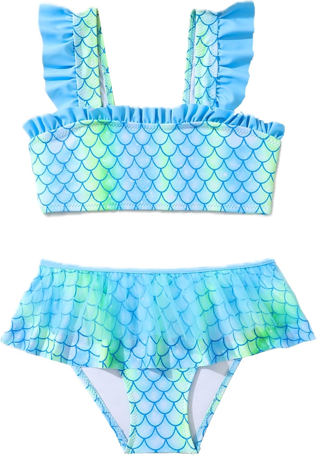 Two Piece Swimsuits for Girls Ruffles Bikini Set Jordan Ubuy