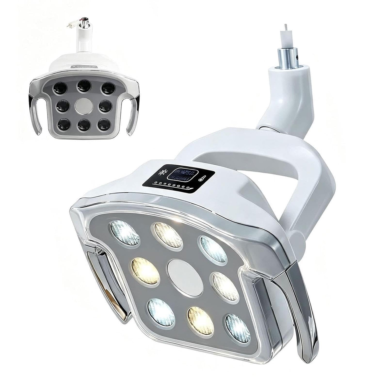 Lampe d'examen chirurgical LED réglable 12 W avec 8 ampoules LED