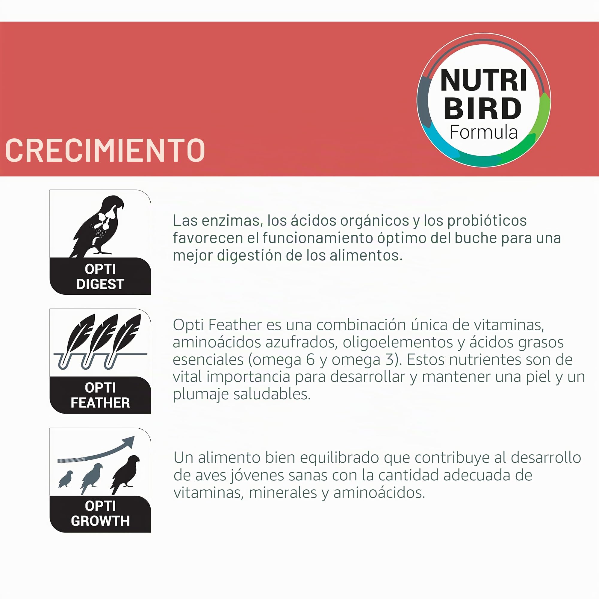 Nutribird A19 - Alimentos para criar manualmente (3 kg)