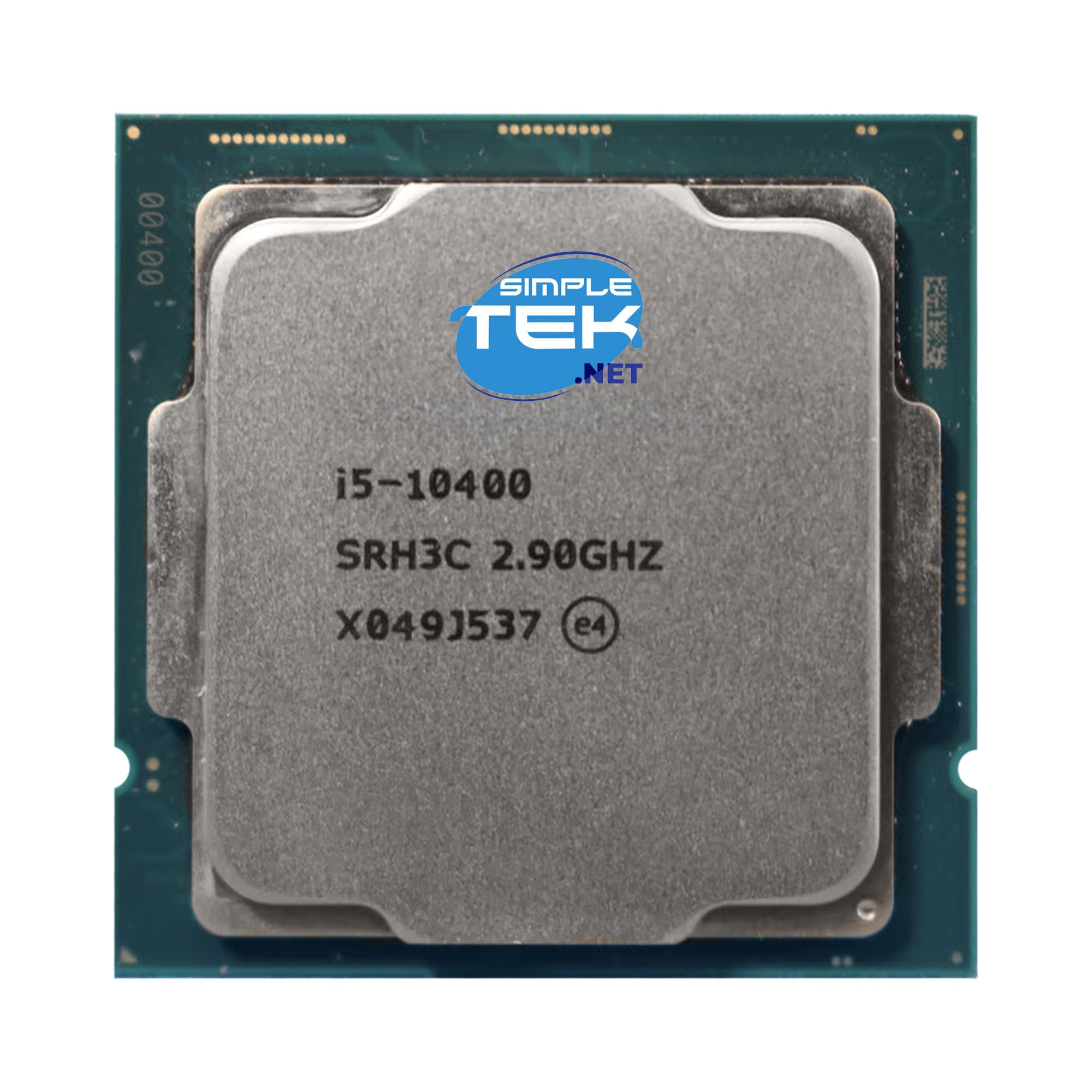 SIMPLETEK - Procesor i5 10400 do komputerów stacjonarnych - LGA Socket 1200-6 Core / 12 Thread - wersja z radiatorem w zestawie