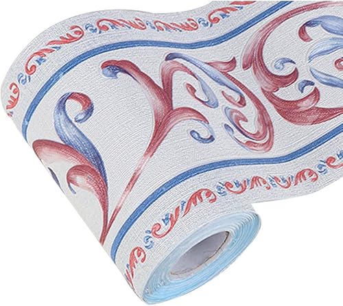 Miniatura 7 de Creation Core - Cenefa autoadhesiva e impermeable para pared con diseño 3D de mosaicos, 4.2 x 196.8 pulgadas, Verde