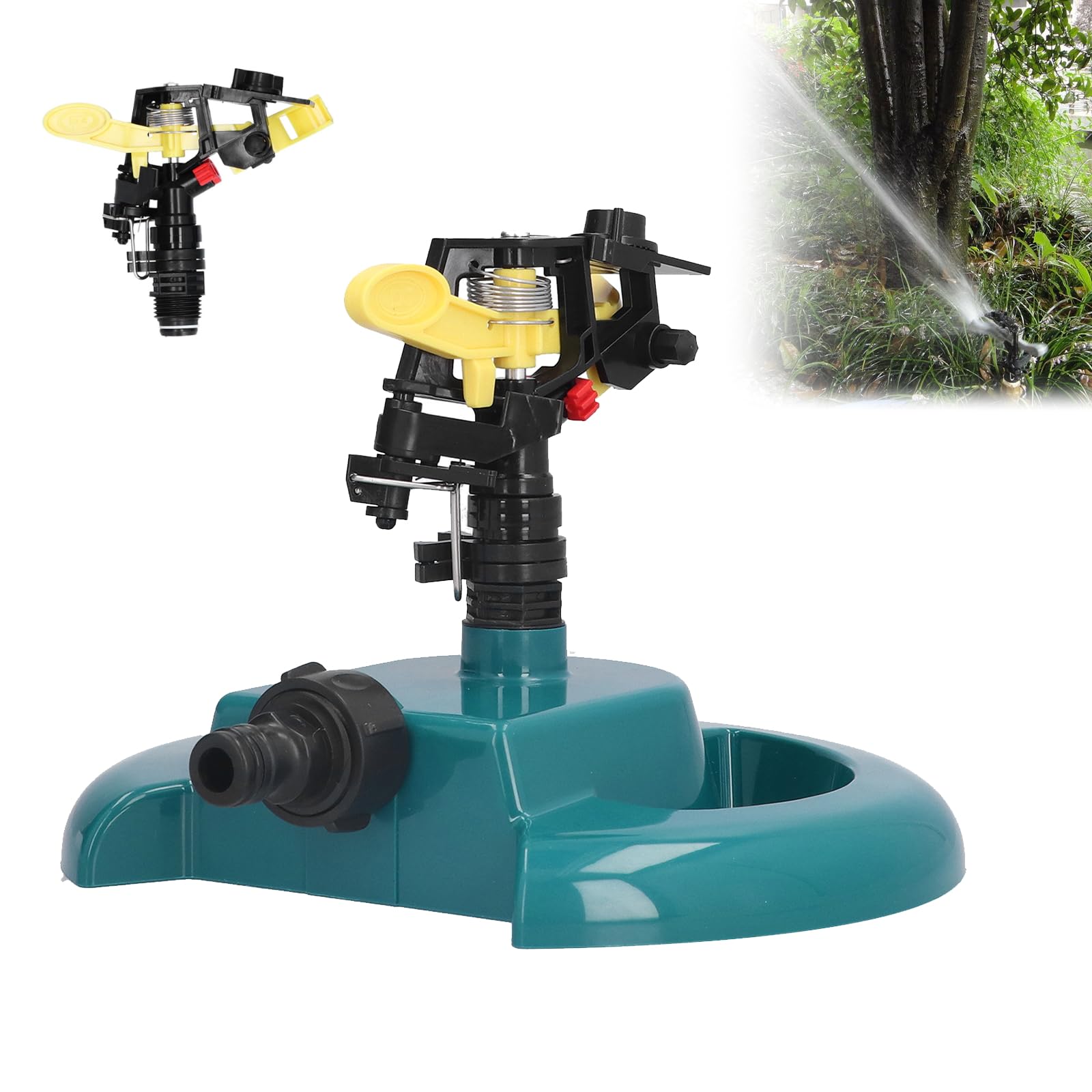 Arroseur de jardin rotatif anti-basculement pour pelouse et cour