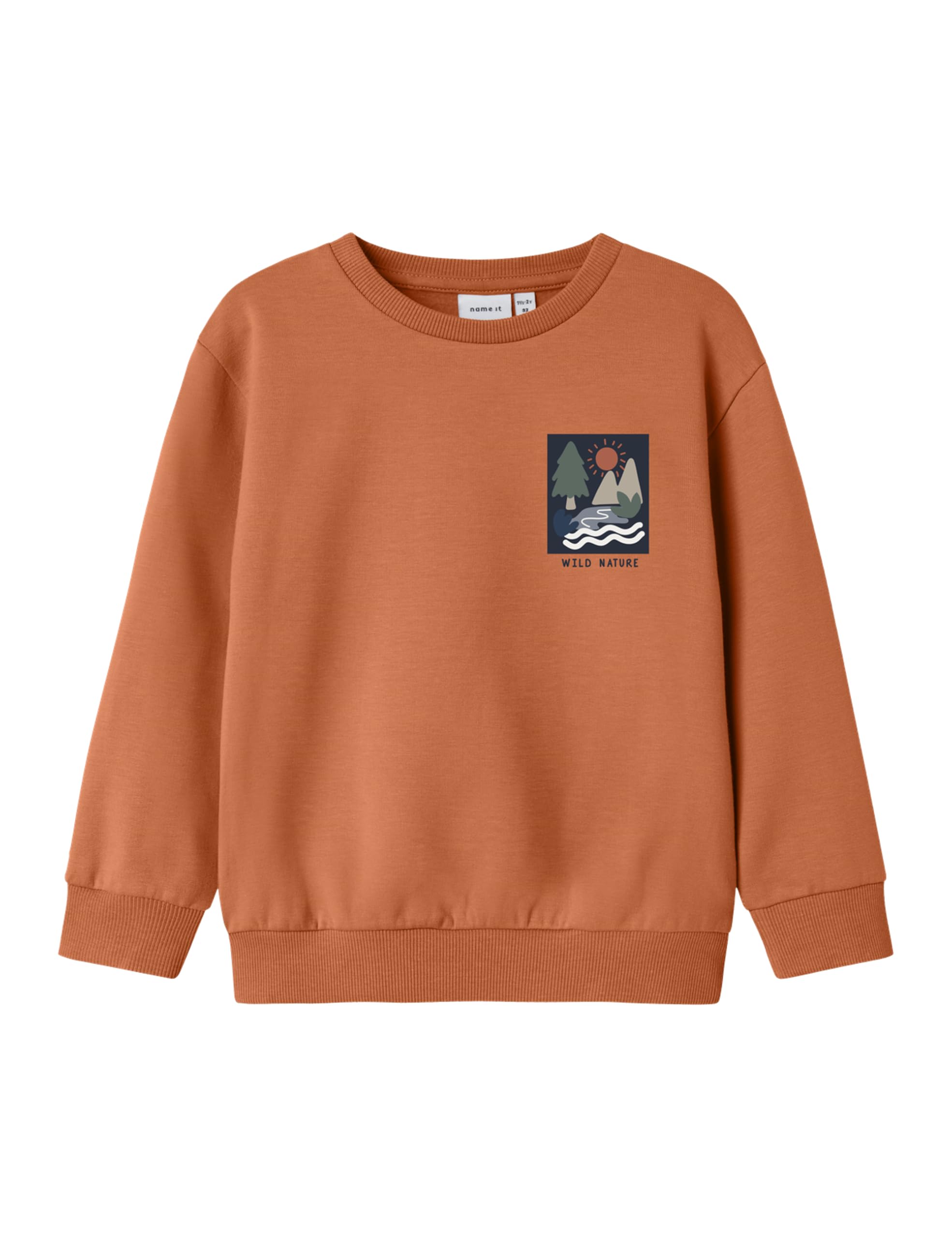 NAME IT Jungen Nmmoran Ls Nreg Sweat Bru Box