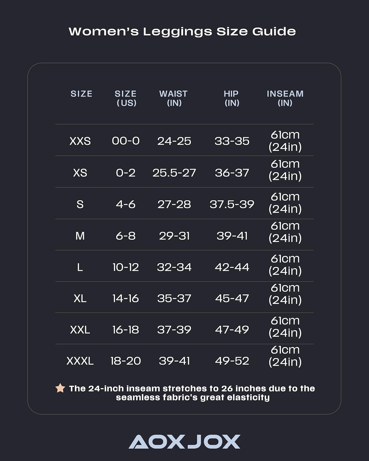 Aoxjox Scrunch Seamless Leggings for Women High Waisted Tummy Control 2.0 Smile Contour Workout Yoga Pants 24" - Image 5