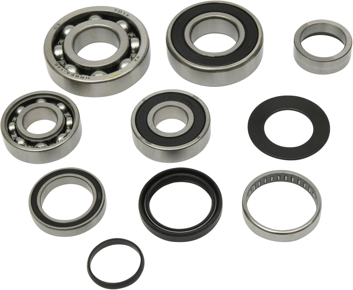 Hot Rods Transmission Bearing Kit TBK0117 Compatible with/Replacement for Honda CRF 450 R 2017-2018, CRF 450 RX 2017-2018