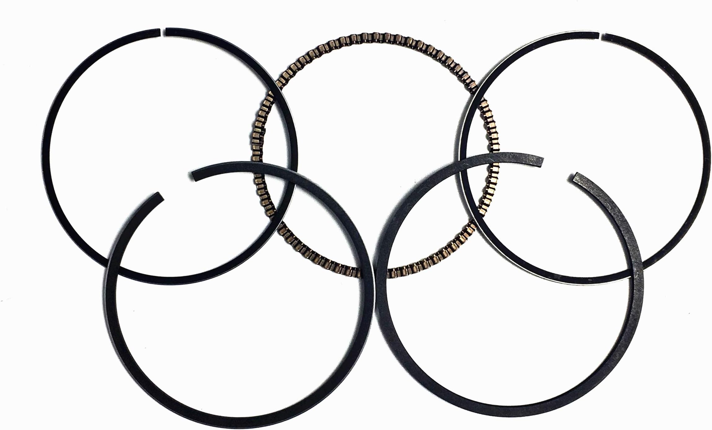 68mm Standard 5PCS Piston Ring Set for Honda GX160 5.5 HP GX200 6.5HP Gas Engine