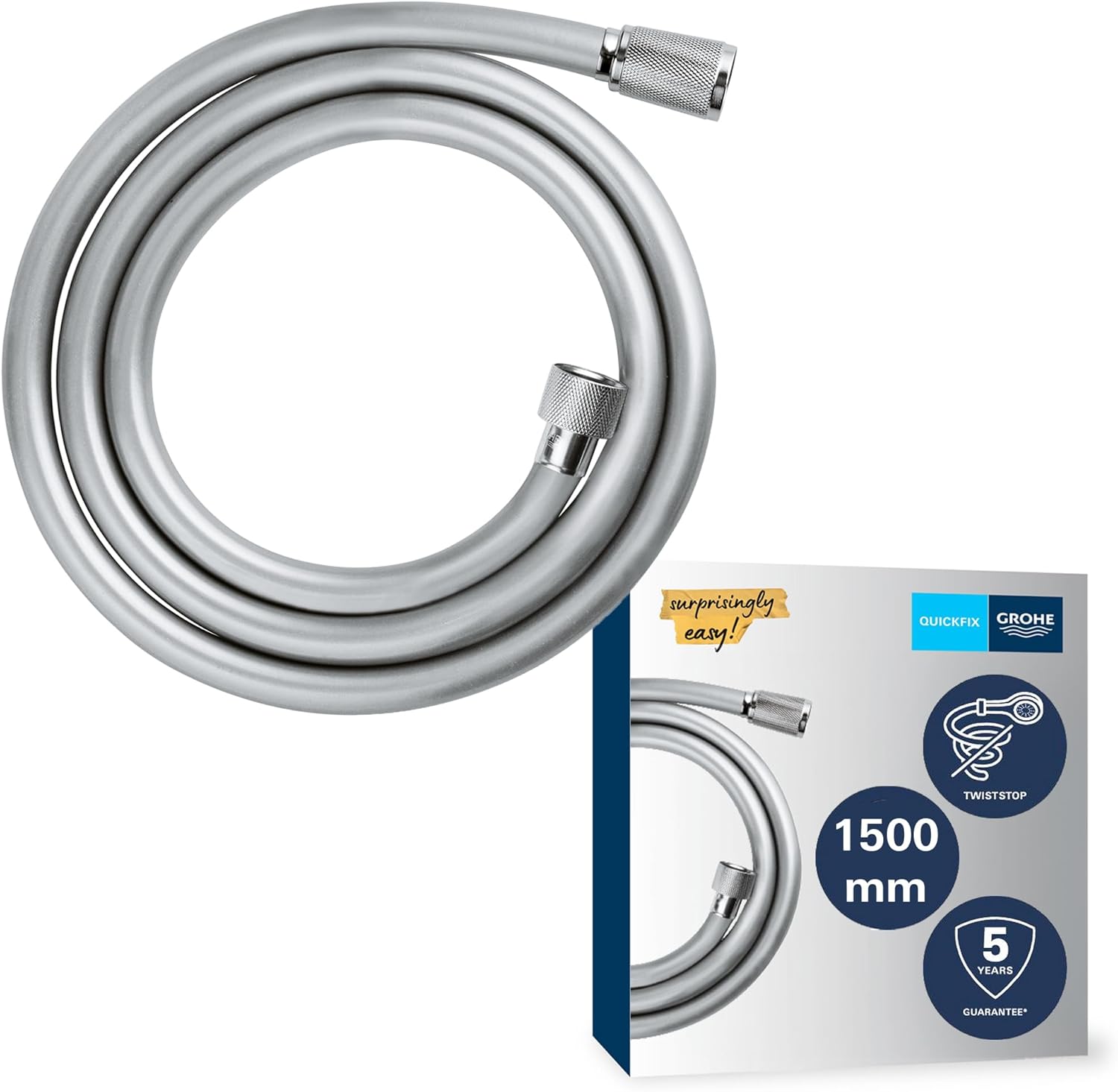 GROHE Vitalioflex Comfort 28743002 Shower Hose (1500 mm, Pressure