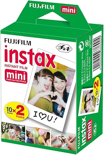 Miniatura 3 de Fujifilm Impresora Instax Mini Link 2 para smartphone, más películas Instax Mini, paquete de 20 pegatinas. Paño de microfibra multiusos de