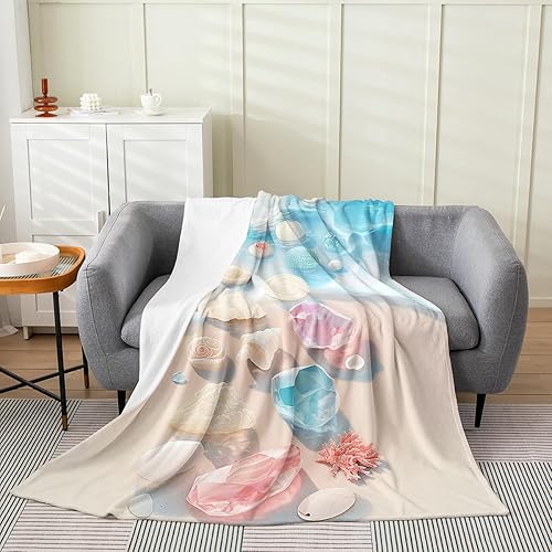 Miniatura 23 de jejeloiu Manta de felpa con estampado de radio Boombox, para niños y niñas, tamaño Queen de 90 x 90 pulgadas, radio retro para todas las estaciones,