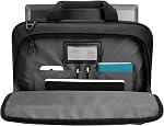 Targus 15.6” CityLite Porte-documents pour ordinateur portable – Sac d'affaires léger avec sangle de chariot, section de fichiers extensibles & Poche de l'organisateur avant – Convient 15.6” Ordinateurs portables - TBT053US