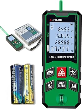 Amazon.co.jp: 【ALPS-SANKEN】 レーザー距離計 緑 明るい 最大測定