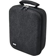 BUILT Hardshell Lunch Pack, Black, Spacious And Insulating Lunch Bag, Durable EVA Hard Shell Protects Food, Padded Handle For Easy Carrying, BPA Free