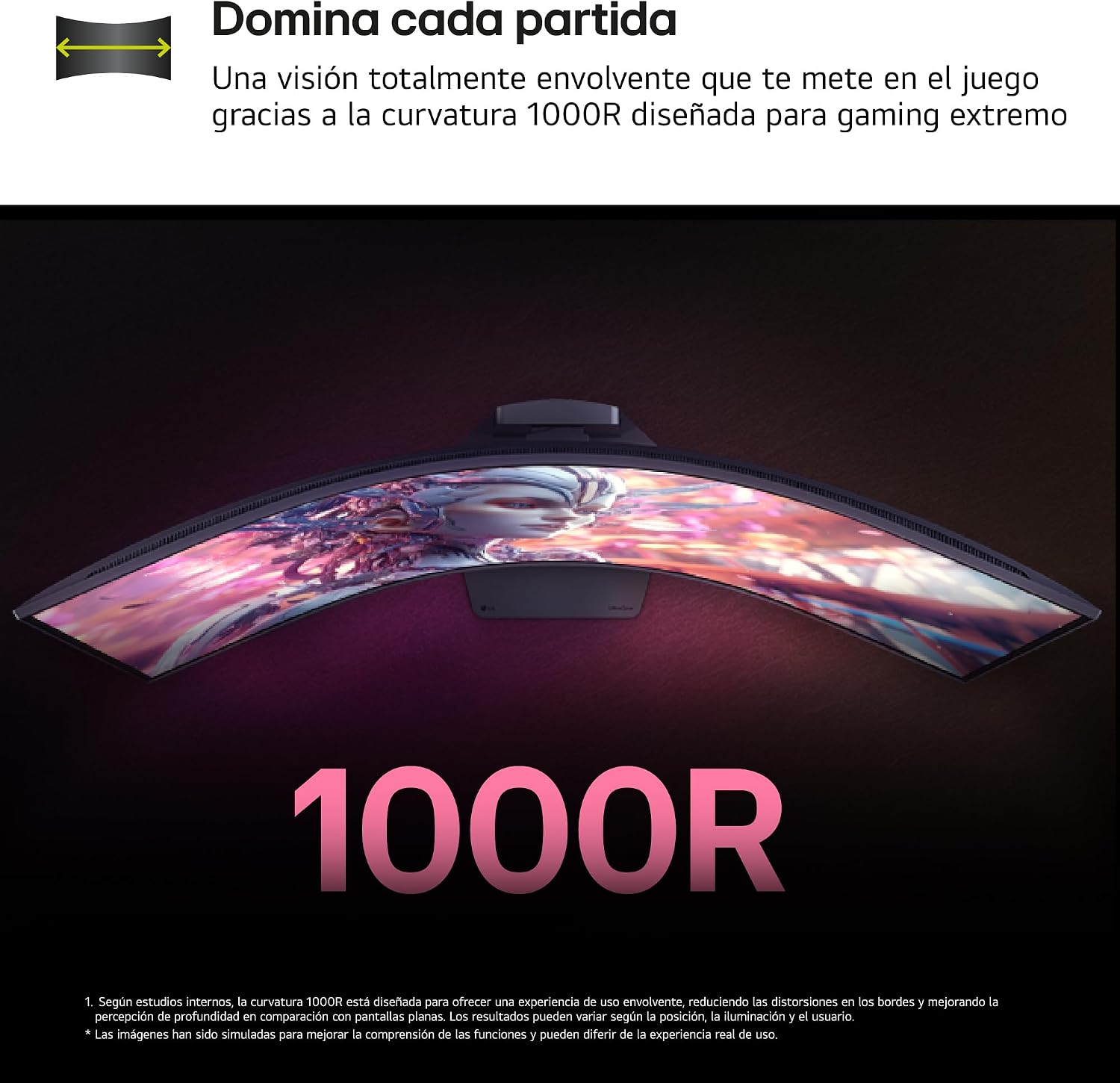 LG 52G930B-B – Monitor Gaming Ultragear, 51.6″, VA, 5K2K, (5121×2160), 21:9, 240Hz, 1ms, FreeSync Premium, Plano, Pivotable/Altura Ajustable, Negro 5