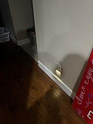 2 Pack - Wall Plate Night Light - Hello Light - LED Night Lights Built ...