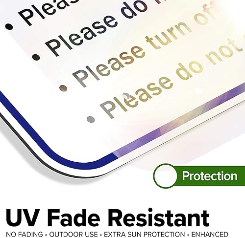 Vista 81 de Letrero de reglas de seguridad para bañera de hidromasaje, 10 x 14 pulgadas, libre de óxido, aluminio 040, resistente a la decoloración, fabricado