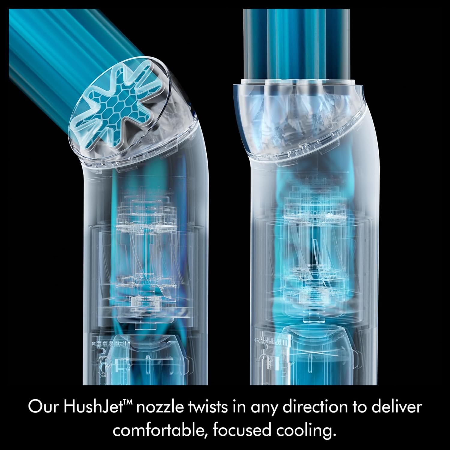 Dyson HushJet™ Mini Cool fan (Stone/Blush)
