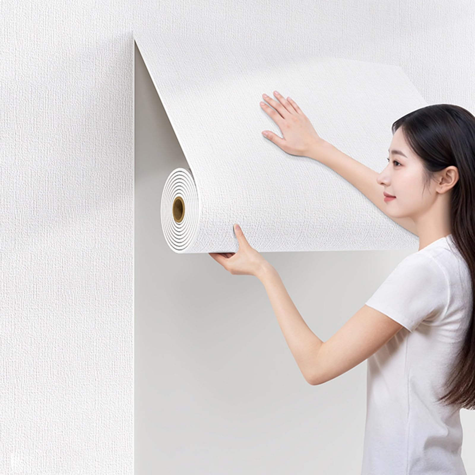40 Pannelli Adesivi Per Soffitto Blu E Bianco 30x30 Cm, Impermeabili E Fonoassorbenti In PVC, Facili Da Tagliare E Installare