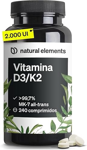 Vitamina D3 + K2 MK-7 all-trans — 2000 UI