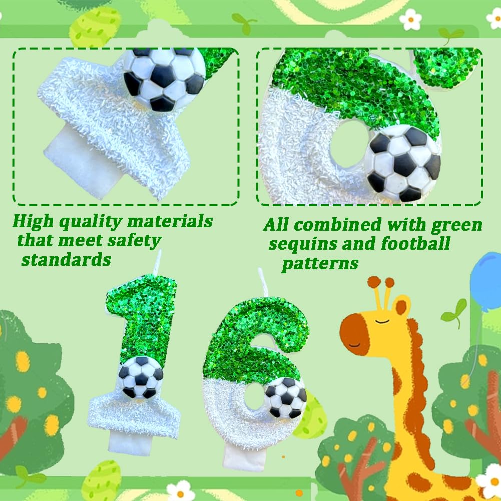 Candele Decorative A Forma Di Pallone Da Calcio E Trofeo, Confezione Da 5, Per Torte E