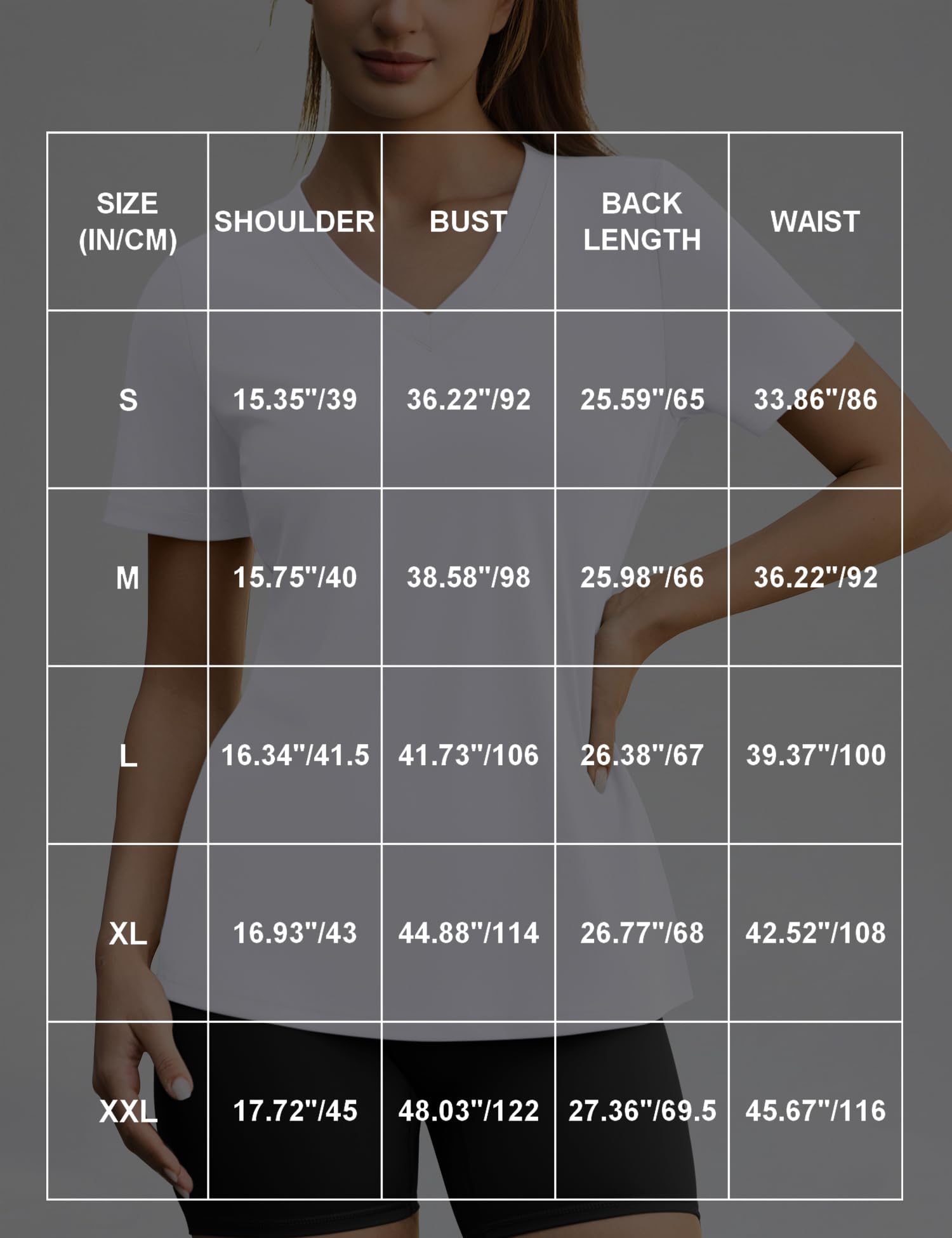 Rapbin T-shirt de sport ample à manches courtes et col en V pour femme - Séchage rapide - Protection UV UPF 50+