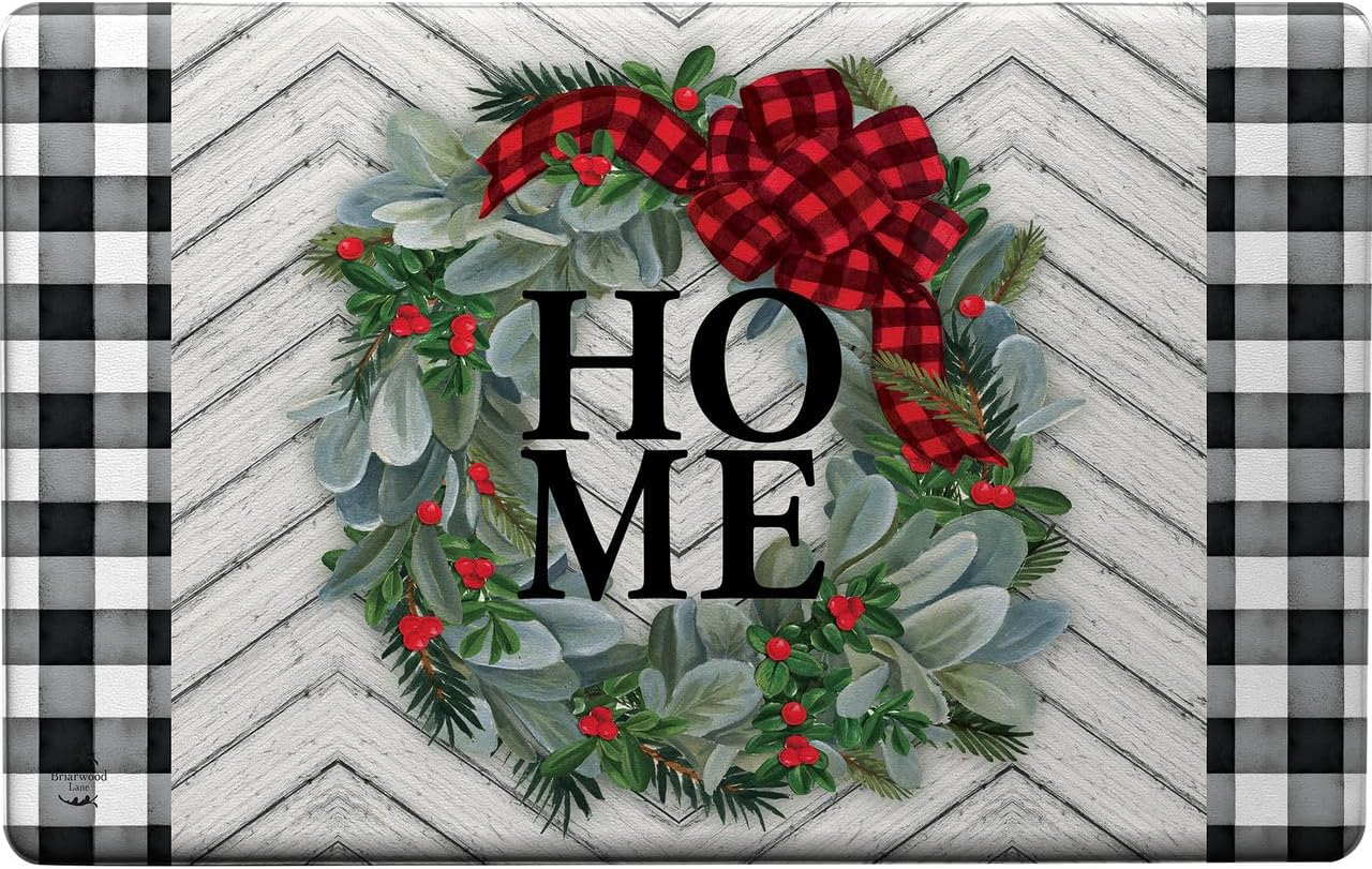 Briarwood Lane Jolly Snowman Welcome Comfort Mat
