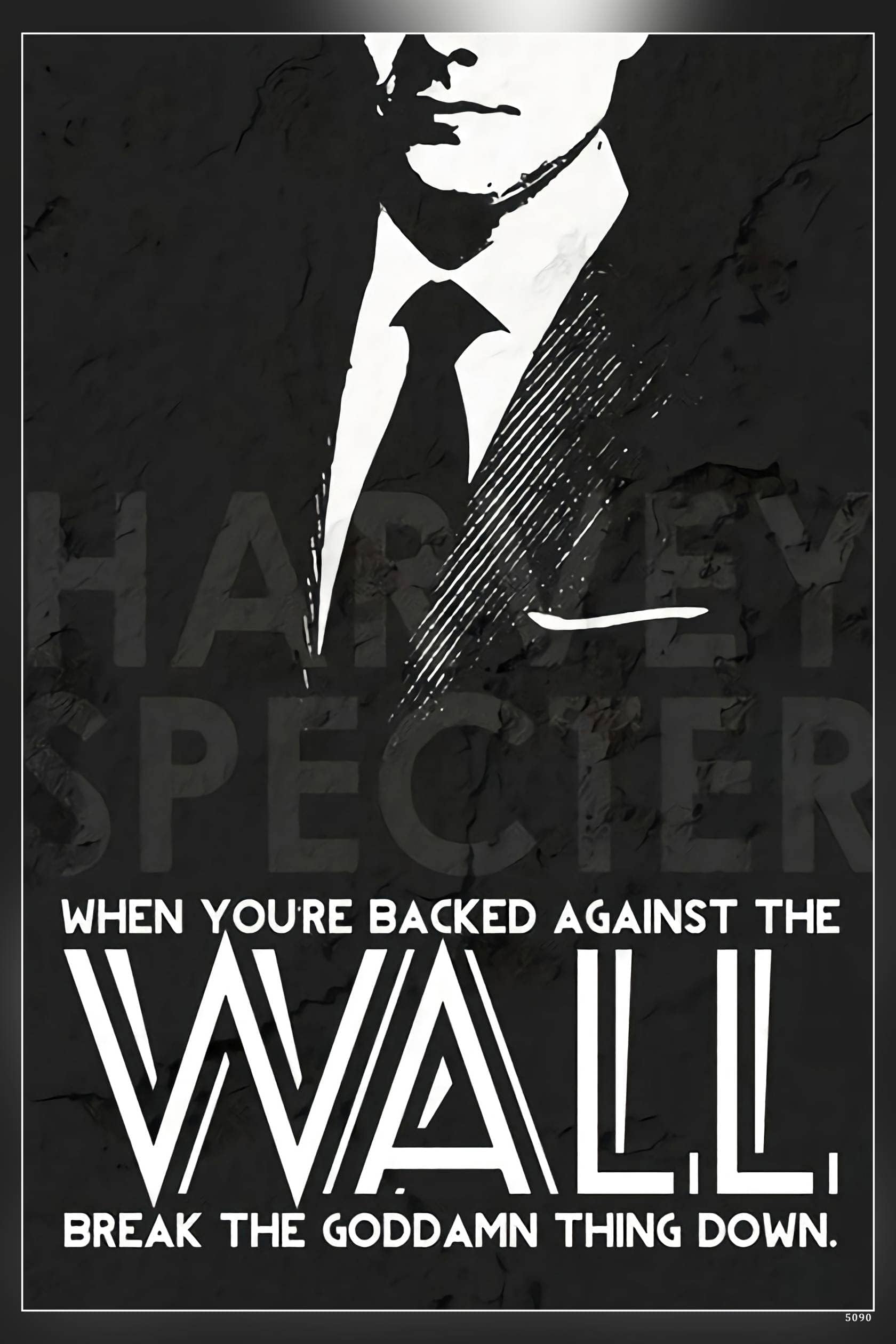 Harvey Specter Poster Matte Finish Paper Print 12 x18 Inch (Multicolor) HS-5090