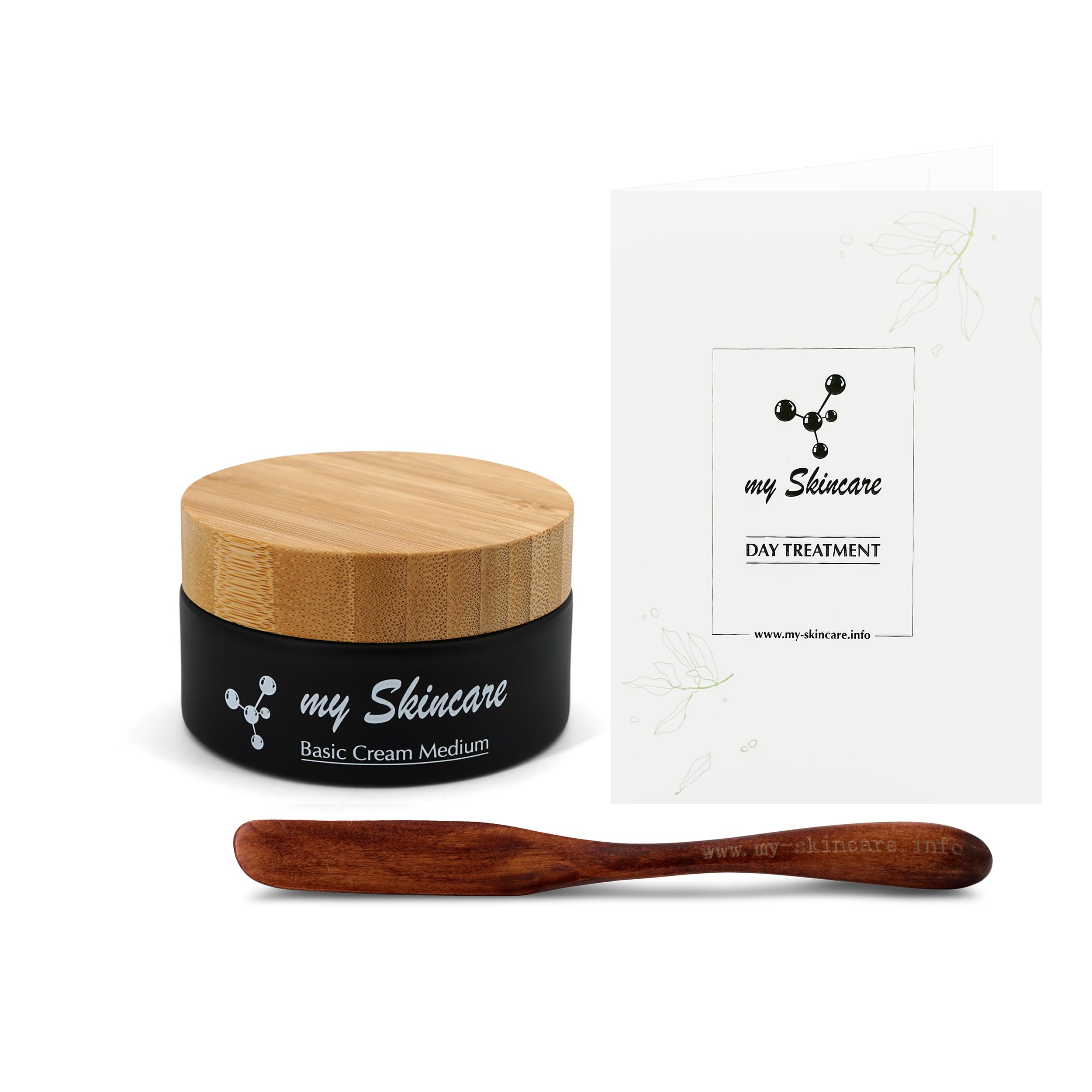 Gesichtspflege für normale Haut und Mischhaut - Pflege Set zum Selbermischen - sensitive Care - Sensitive Creme mit natürlichem UV-Schutz, 50ml