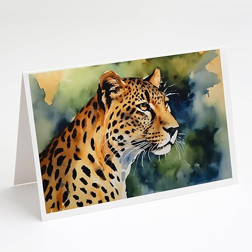 Miniatura 66 de Caroline's Treasures DAC2871GCA7P - Tarjetas de felicitación de bisonte americano, paquete de 8 tarjetas en blanco con sobres, tamaño A7, 5 x 7