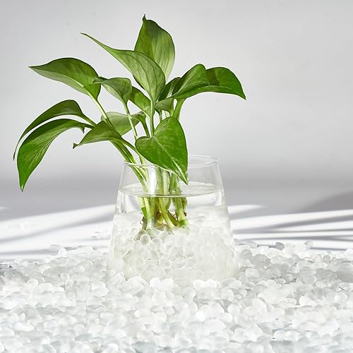 Miniatura 6 de QEQEKAKA Piedras de vidrio marino para manualidades de aproximadamente 1 libra (14.29 oz14.28 onzas), piedras preciosas de vidrio blanco a granel