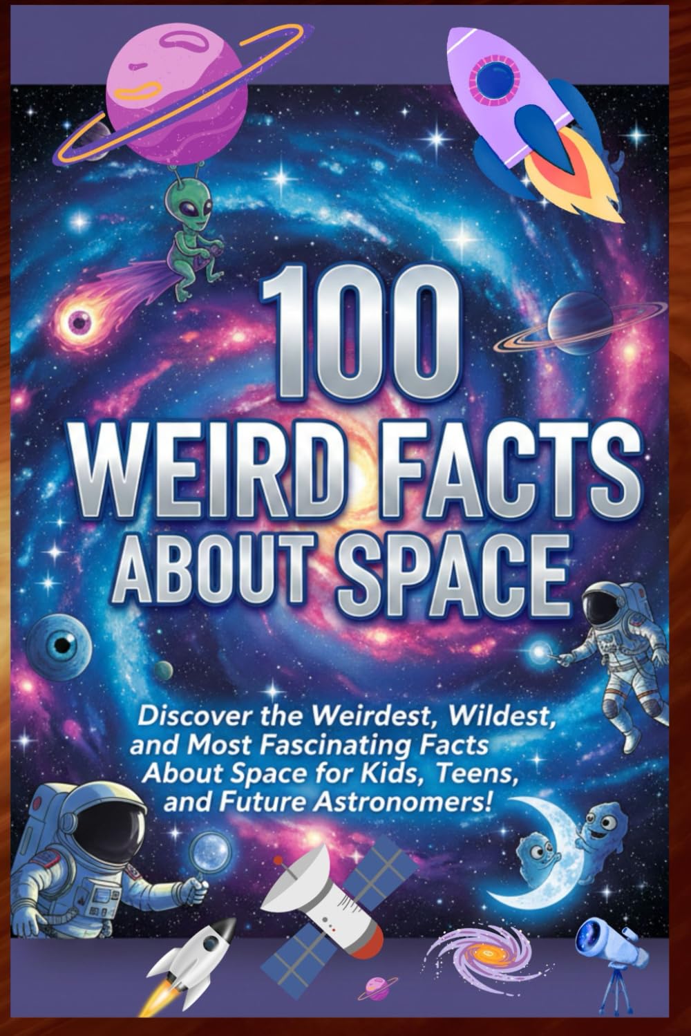 100 Weird Facts About Space: An Out-of-this-World Guide to the Strange and Amazing Universe: Discover the Weirdest, Wildest, and Most Fascinating Facts About Space for Kids, Teens, and Astronomers!