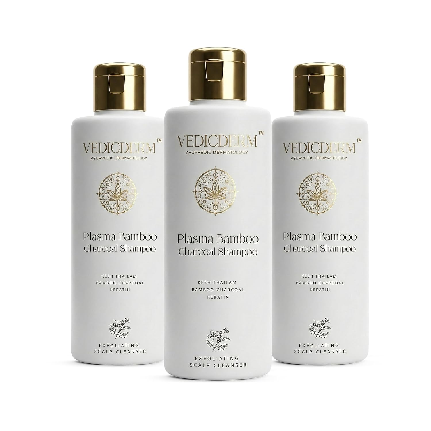 VEDICDERM Plasma Bamboo Charcoal Shampoo 200ml | Clinically Proven For Scalp Psoriasis, Dandruff & Sensitivity | Relieves ... - Review, Price and Buying Guide