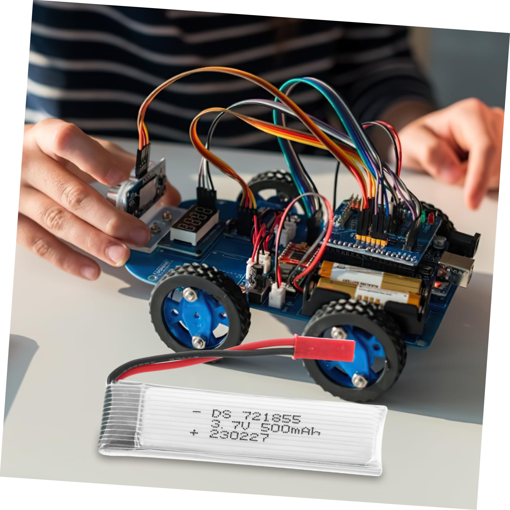 KOMBIUDA 3pezzi Per Quadcopter Alta Capacità Lipo Per Prolungato e Sostituzione Di Batterie Vecchie o Danneggiate