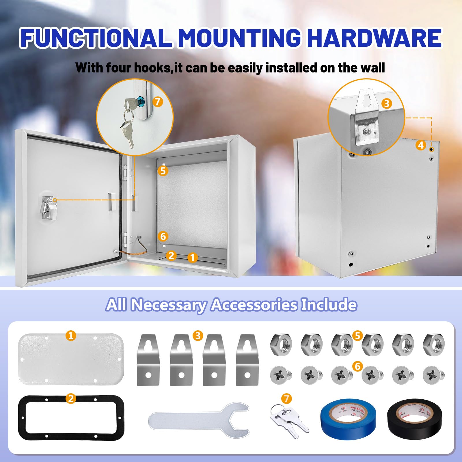 Waterproof Electrical Box - NEMA 4X IP66 -5