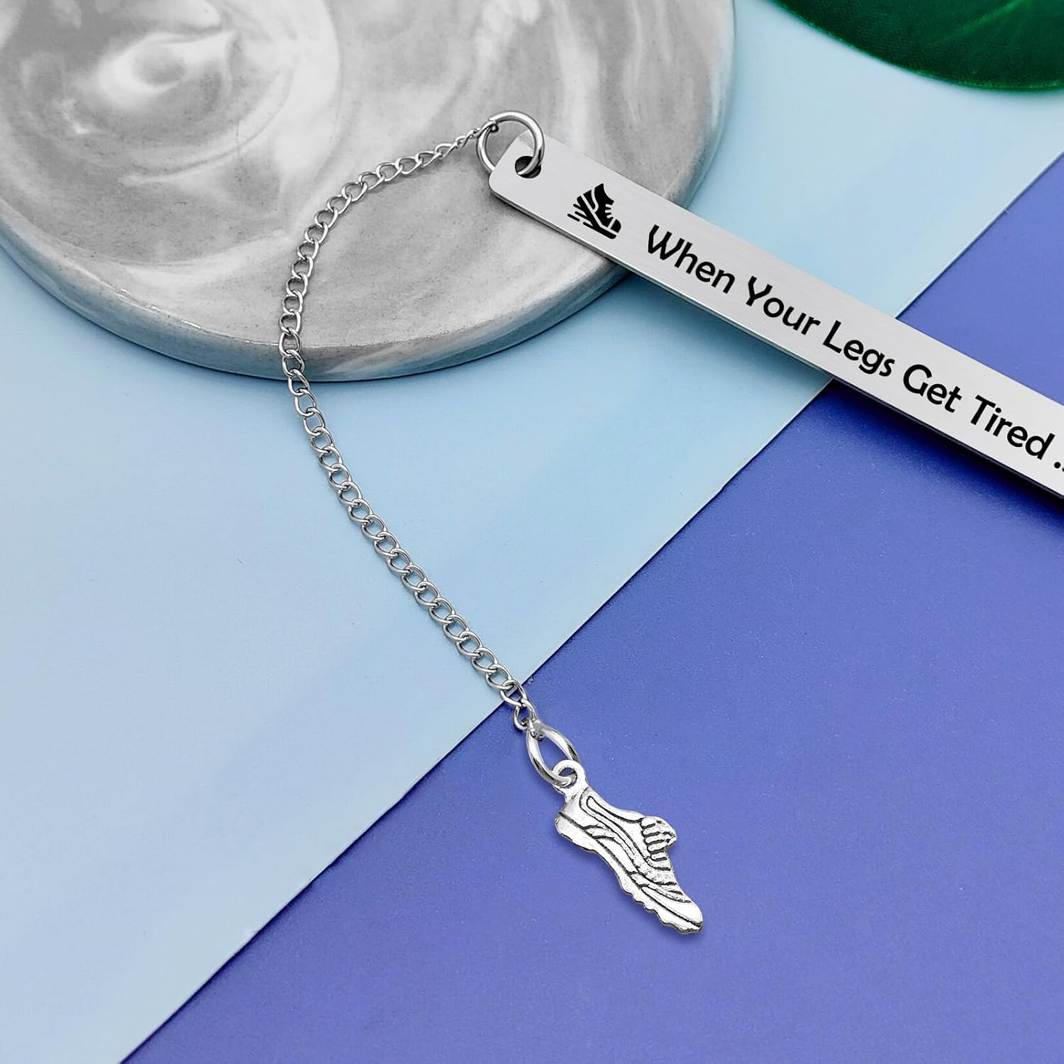 Cool Runner Gifts Running Accessories Gift for Women Bookmarks Half Marathon Essentials Cross Country Running Gifts Marathon Runner Marathons Lovers Gift Christmas Birthday Present for Book Lover image 4