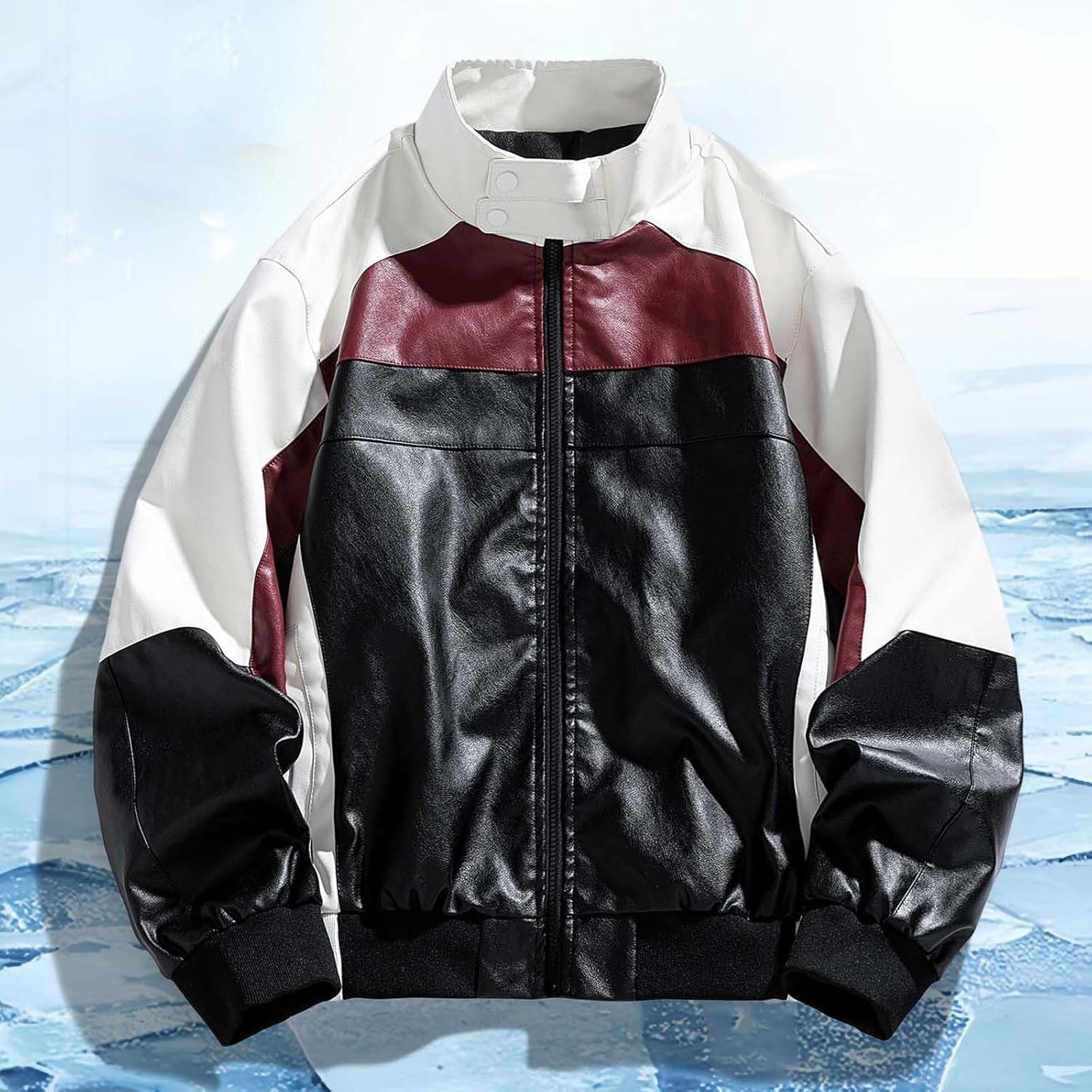 メンズカジュアルジャケット スリムフィット 冬用コート ボタンと付き アウターウェア 日常使いに最適 快適なストレッチ素材