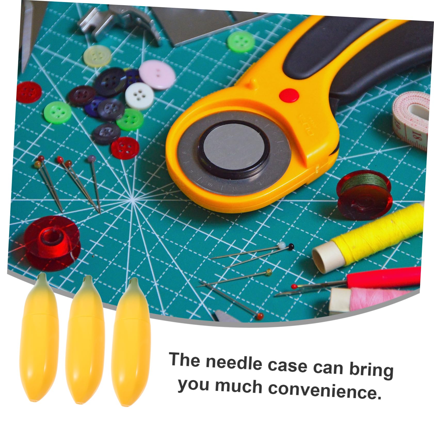 NUOBESTY 5 Juegos De De Coser A Mano Cajas Enhebradores Cesta Indicador Agujas De Tejer Agujas Tejer Almacenamiento Para Costura Caja De Agujas El Plastico 3 Piezas * 5