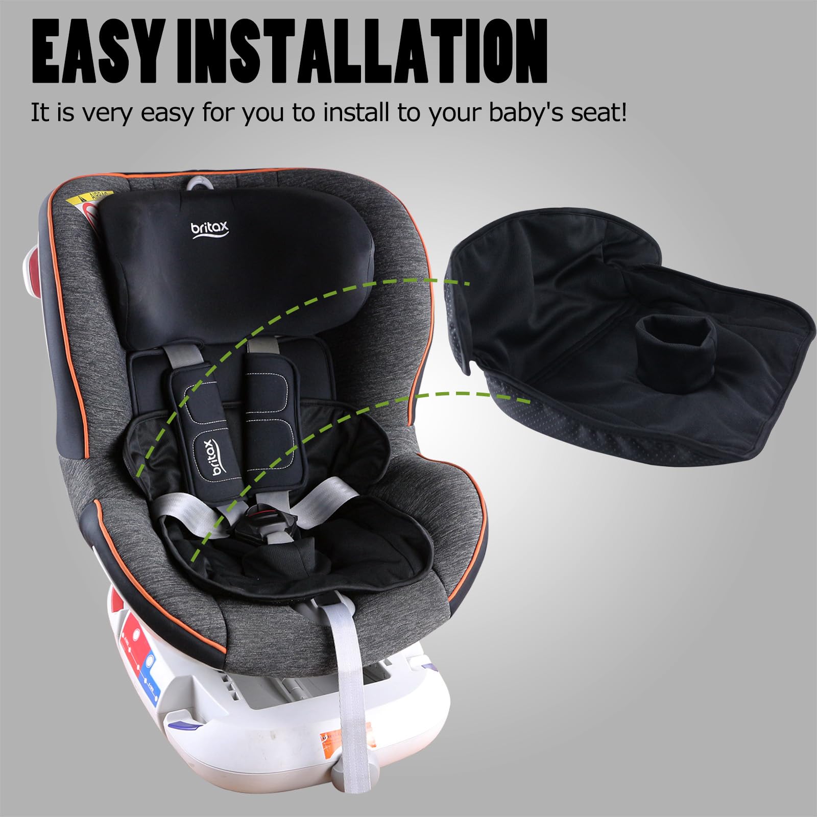 INFANZIA 360 Comfort, protezione universale per seggiolino auto, per