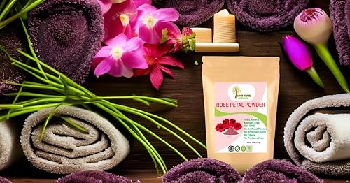 Miniatura 5 de Indus Farms - Polvo de pétalos de rosa 100% natural, ideal para el cuidado de la piel, saborizantes de alimentos, postres, bebidas  5 libras