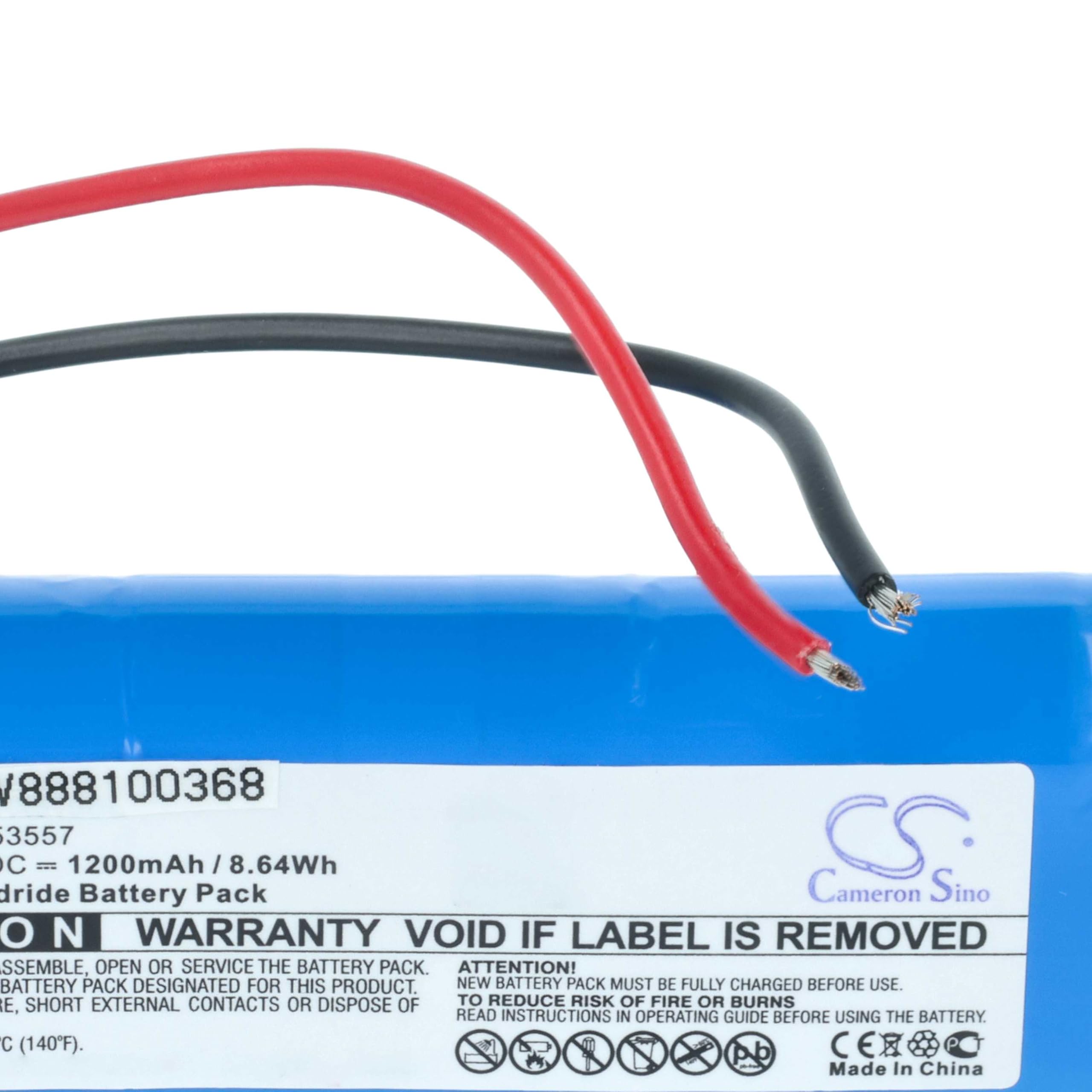 Batterie Ni-MH 12V 7000mAh type S1460 Pour Amplivox S805A