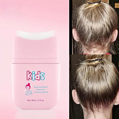 Miniatura 6 de gowwim Nuevo gel para el cabello para niños y barra de acabado con integración de peine, ingredientes naturales para control de bordes y todos los