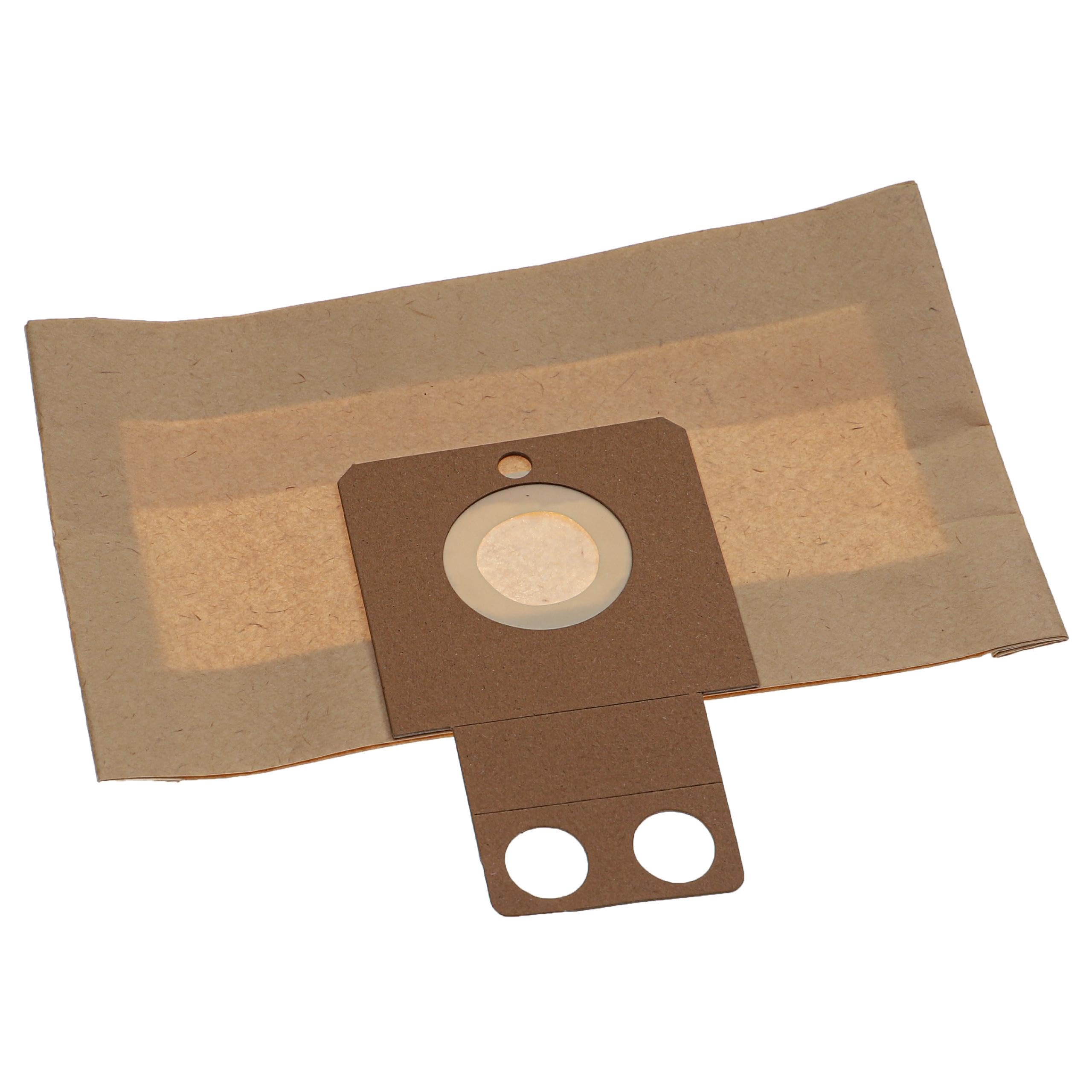 vhbw 20x sacchetto compatibile con Kärcher Robocleaner RC 3000, RC 4.000 aspirapolvere robot - 24,5cm x 20,5cm Marrone
